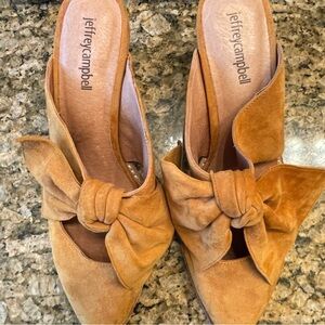 Jeffrey Campbell heel mules